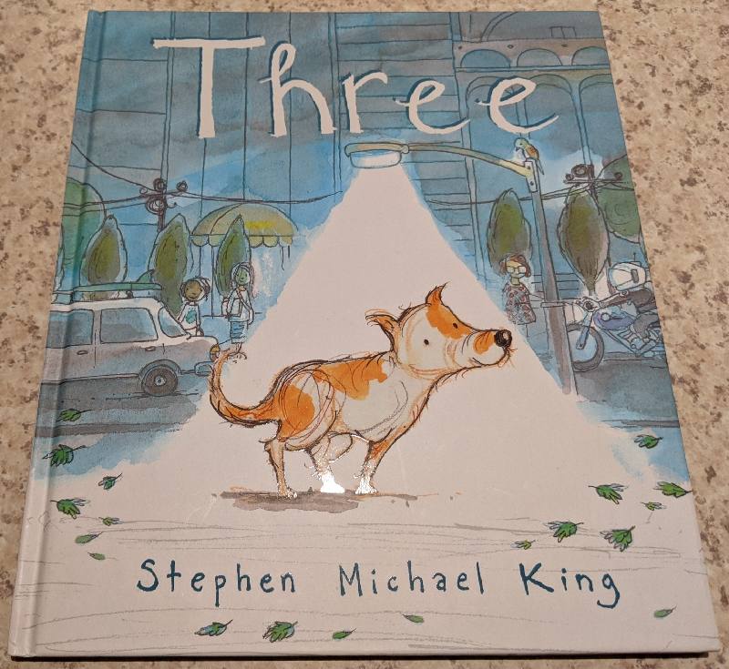 Three by Stephen Michael King - Picture Book cover