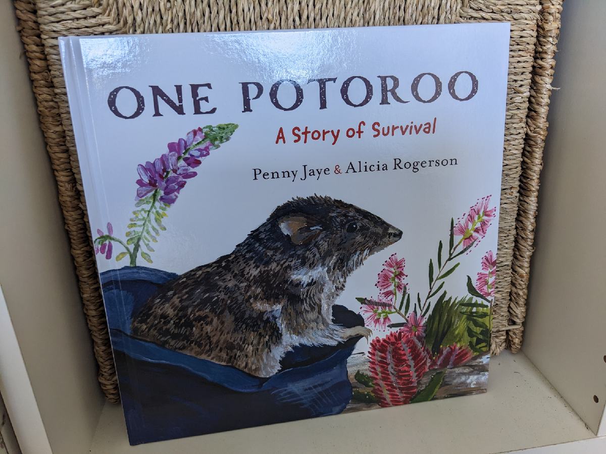 One Potoroo - Picture Book Review. Cover image.