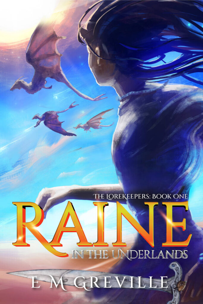 Raine in the Underlands book cover image