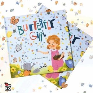 Butterfly Girl Book Covers by EK Books